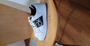 Calvin Klein White and Black Sneakers